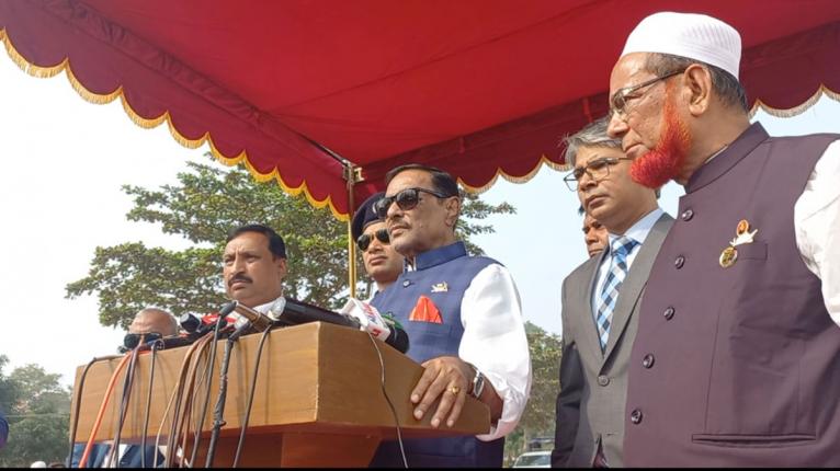 শেখ হাসিনাকে হটাতে বাম-ডান একজোট হয়েছে : ওবায়দুল কাদের