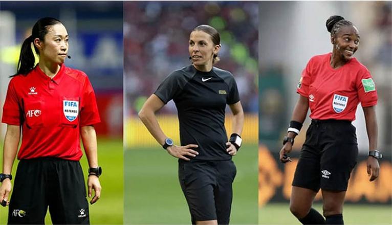 ফুটবল বিশ্বকাপ: ইতিহাসের পাতায় তিন নারী রেফারি