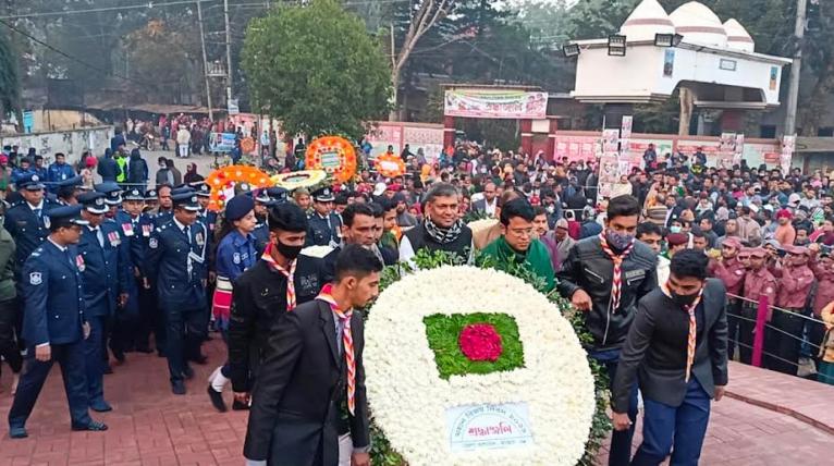 মাগুরায় যথাযোগ্য মর্যাদায় মহান বিজয় দিবস উদযাপিত