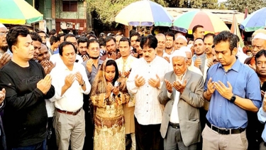 সোনারগাঁয়ে ফুটওভার ব্রিজ ও ইউলুপ নির্মাণ কাজের ভিত্তিপ্রস্তর উদ্বোধন 