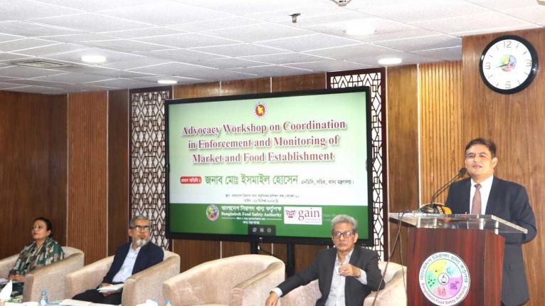 নিরাপদ খাদ্য কর্তৃপক্ষ প্রয়োজনে খাদ্য ব্যবসায়ীদের ব্র্যান্ডিং করবে: খাদ্যসচিব