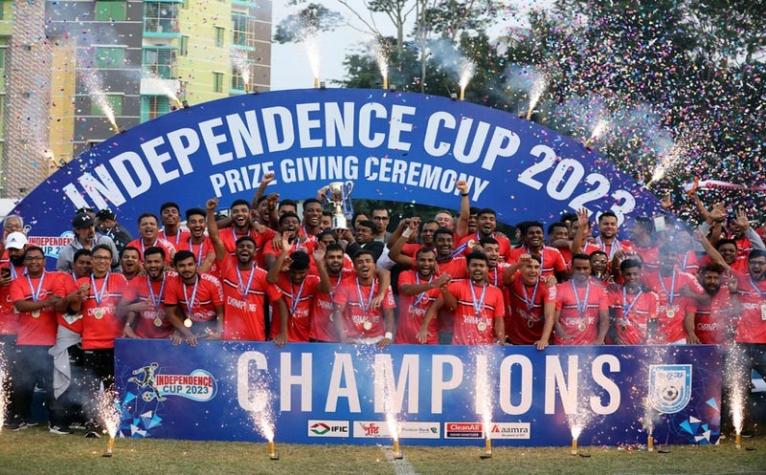 স্বাধীনতা কাপের চ্যাম্পিয়ন বসুন্ধরা কিংস