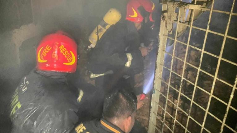 রাজধানীর প্রেসের আগুন নিয়ন্ত্রণে
