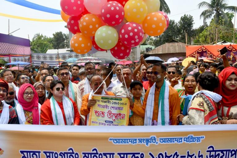 প্রধানমন্ত্রী সকলের নিজস্ব কৃষ্টি ও সংস্কৃতি পালনের সুযোগ করে দিয়েছেন : পার্বত্য প্রতিমন্ত্রী