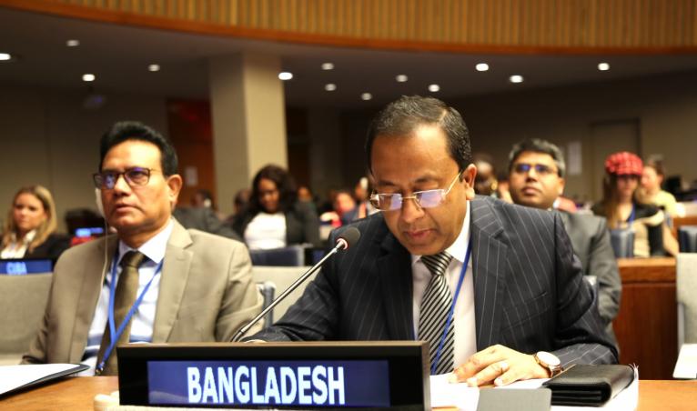 পার্বত্য শান্তিচুক্তি বাস্তবায়নের অগ্রগতি জাতিসংঘে তুলে ধরলেন বাংলাদেশ প্রতিনিধিদল