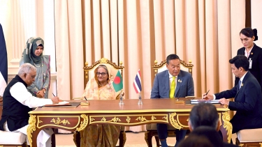 ঢাকা ও ব্যাংকক পাঁচটি দ্বিপাক্ষিক নথি স্বাক্ষর করেছে