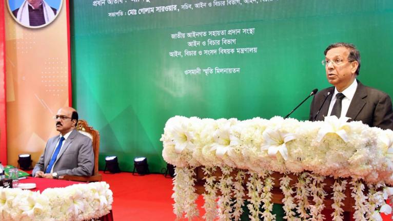 আইনগত সহায়তা পাওয়া করুণা নয় : আইনমন্ত্রী