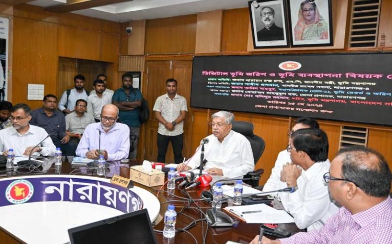আগামী জুলাই হতে শুরু হচ্ছে বিডিএস-এর ডিজিটাল ম্যাপ তৈরির কার্যক্রম - ভূমিমন্ত্রী