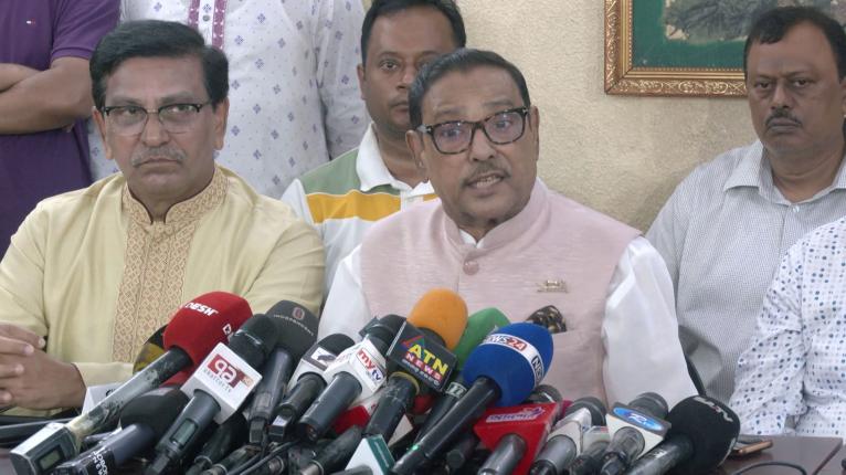 মেট্রোরেলে ভ্যাট বসানোর সিদ্ধান্ত ভুল: ওবায়দুল কাদের