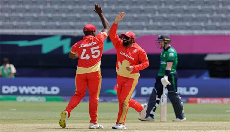 আয়ারল্যান্ডকে চমকে দিয়ে ঐতিহাসিক জয় কানাডার