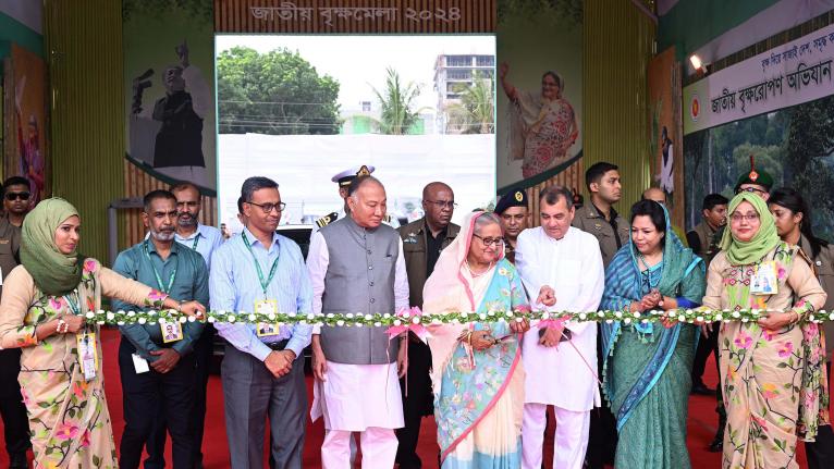 জাতীয় বৃক্ষরোপণ অভিযান উদ্বোধন প্রধানমন্ত্রীর