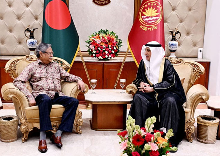 বাংলাদেশ থেকে আরো জনশক্তি নিতে কুয়েতের প্রতি আহ্বান রাষ্ট্রপতির
