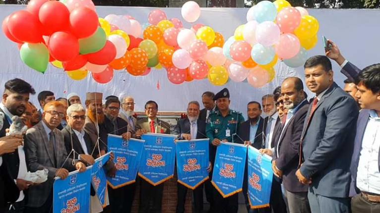 রাজশাহী মেডিকেল বিশ্ববিদ্যালয় নির্মাণ কাজের উদ্বোধন