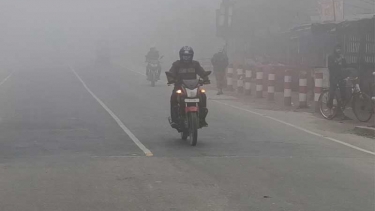 কুড়িগ্রামে সূর্যের দেখা নেই দুই দিন, পড়ছে ঘন কুয়াশা
