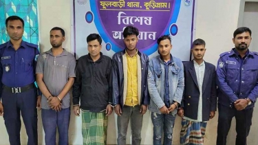 কুড়িগ্রামে গৃহবধূকে সংঘবদ্ধ ধর্ষণ, গ্রেপ্তার ৫