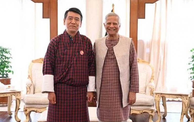 প্রধান উপদেষ্টার সঙ্গে ভুটানের রাষ্ট্রদূতের বিদায়ী সাক্ষাৎ