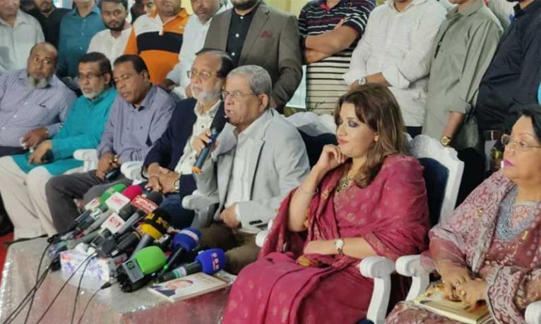 নির্বাচন নিয়ে যাতে কোনো বিভাজন তৈরি না হয়, সতর্ক থাকার আহ্বান মির্জা ফখরুলের
