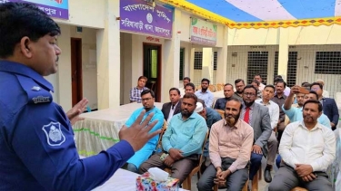 জামালপুরে ব্যাংক ও গ্রাহকদের নিরাপত্তা নিশ্চিত করতে পুলিশের মতবিনিময়