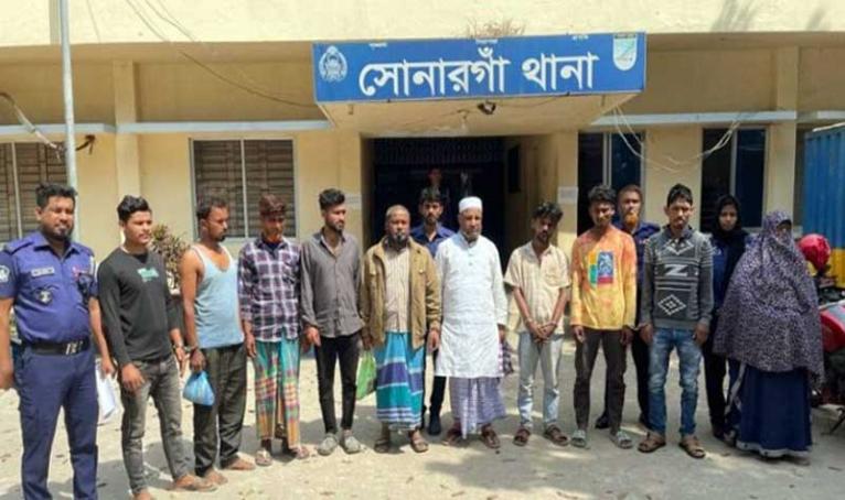 সোনারগাঁয়ে ডেভিল হান্ট অভিযান, ১১জন গ্রেপ্তার