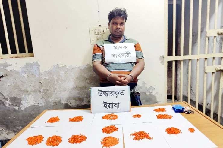 চাঁদপুরে ইয়াবাসহ কারবারি গ্রেপ্তার