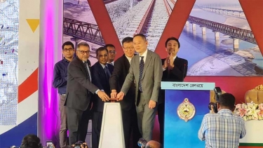 দেশের সর্ববৃহৎ রেলসেতু উদ্বোধন
