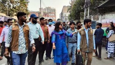 যানজট নিরসনে জেলা প্রশাসনের অভিযান, জরিমানা