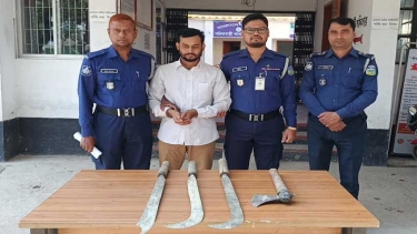 জামালপুরে চাঞ্চল্যকর বিপুল হত্যাকাণ্ডে ব্যবহৃত দেশীয় অস্ত্র উদ্ধার