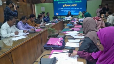নাটোরে গ্রাম আদালত উপজেলা রিসোর্স টিম সদস্যদের প্রশিক্ষণ শুরু