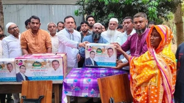 গণঅভ্যুত্থানে শেরপুরের দুই শহীদ পরিবারকে তারেক রহমানের ঈদ উপহার