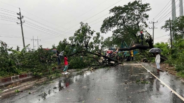 তীব্র কালবৈশাখী ও ঘূর্ণিঝড়ের আভাস