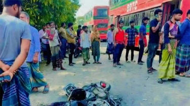 কুষ্টিয়ায় বাসের ধাক্কায় দুই মোটরসাইকেল আরোহী নিহত