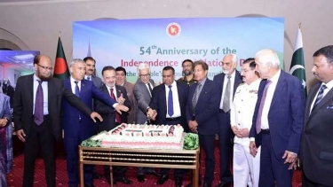 ইসলামাবাদে বাংলাদেশ হাইকমিশনে ‘স্বাধীনতা ও জাতীয় দিবস’ উপলক্ষ্যে সংবর্ধনার আয়োজন