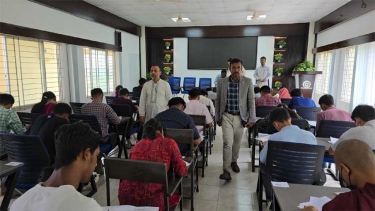 রাবিপ্রবিতে সি ইউনিটের গুচ্ছ ভর্তি পরীক্ষা অনুষ্ঠিত