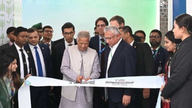 তরুণ উদ্যোক্তা এক্সপো উদ্বোধন করলেন প্রধান উপদেষ্টা