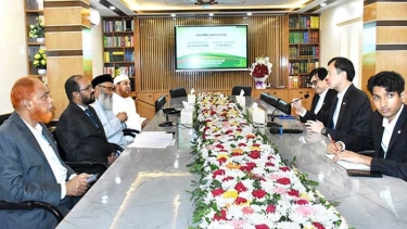 জামায়াত নেতৃবৃন্দের সাথে সিঙ্গাপুরের হাইকমিশনারের সৌজন্য সাক্ষাৎ