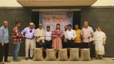 সরিষাবাড়ীতে অভ্যন্তরীণ বোরো ধান-চাল সংগ্রহের উদ্বোধন
