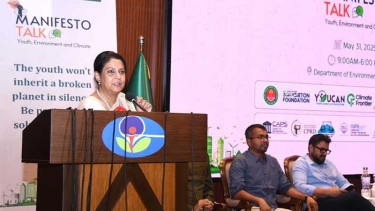 জলবায়ু পরিবর্তনজনিত ঝুঁকি মোকাবিলায় তরুণদের ঐক্যবদ্ধভাবে কাজ করতে হবে : পরিবেশ উপদেষ্টার