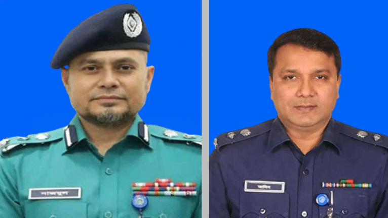 পুলিশ সার্ভিস অ্যাসোসিয়েশনের সভাপতি নাজমুল করিম, সম্পাদক আনিসুজ্জামান