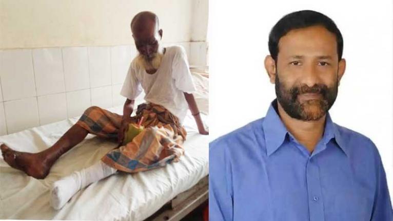 জামালপুরে পা পচন ধরায় বৃদ্ধ পিতাকে রেলওয়ে প্ল্যাটফর্মে রেখে গেলেন সন্তানেরা, অতঃপর
