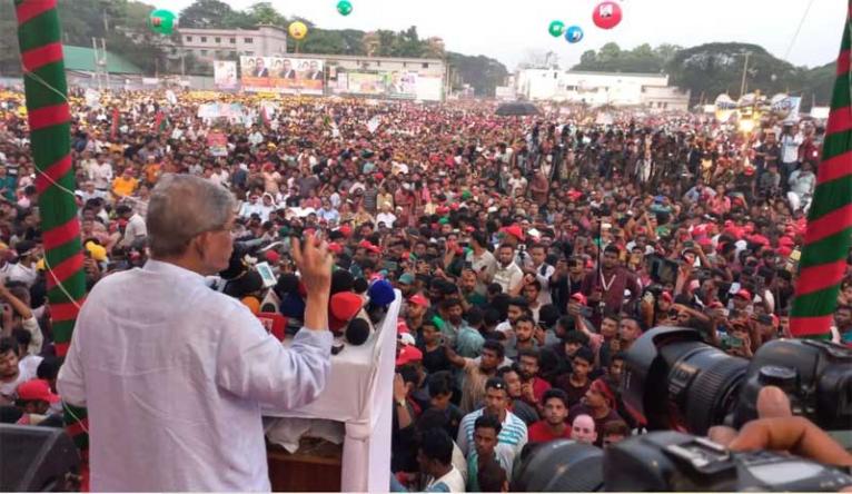 বাংলাদেশের ১৮ কোটি মানুষ আওয়ামী লীগকে চায় না : মির্জা ফখরুল