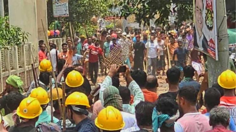 ব্রাহ্মণবাড়িয়ায় দুই পক্ষের সংঘর্ষে আহত শতাধিক