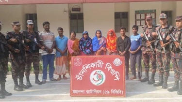 চাঁপাইনবাবগঞ্জ সীমান্ত দিয়ে আটজনকে পুশ-ইন করেছে বিএসএফ
