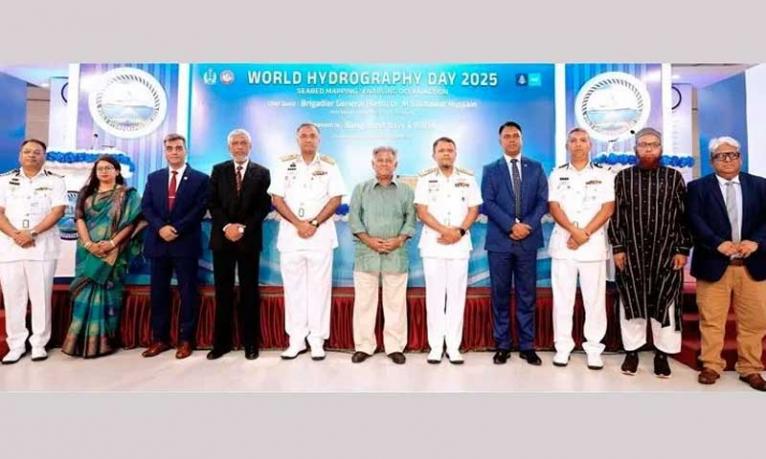 সমুদ্র ও নাব্য জলপথের হাইড্রোগ্রাফিক জরিপ ও চার্ট প্রণয়ন নিশ্চিত করা হবে : নৌপরিবহন উপদেষ্টা