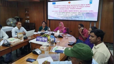 নড়াইলে গ্রাম আদালত বিষয়ক সচেতনতামূলক কর্মশালা
