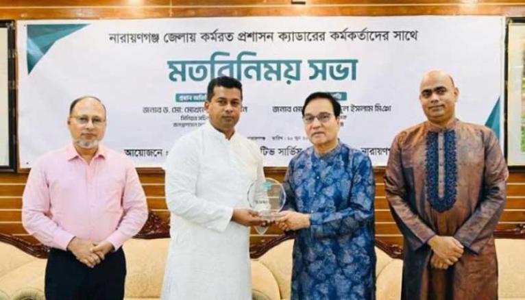 না.গঞ্জের উন্নয়ন-পরিবেশের প্রশংসা করলেন সিনিয়র সচিব