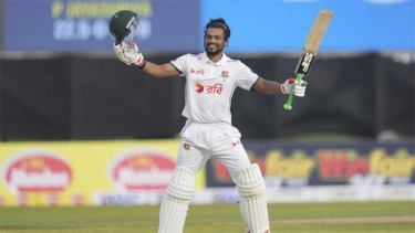 প্রথম বাংলাদেশি হিসেবে দুবার একই টেস্টে জোড়া সেঞ্চুরি করলেন শান্ত