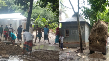 জামালপুরে বিপুল মাস্টারের উদ্যোগে বদলে গেল গ্রামের চিত্র