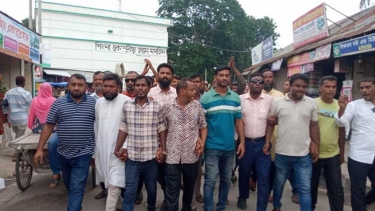 জামালপুরে পিংনা ইউনিয়ন যুবদলের বিক্ষোভ, আহ্বায়ক কমিটি গঠনের দাবি