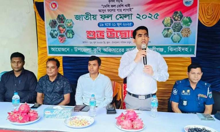 কালীগঞ্জে তিন দিনব্যাপী জাতীয় ফল মেলা শুরু