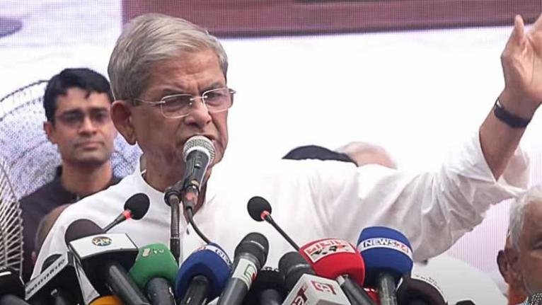 আমরা গণতান্ত্রিক অধিকার ও নির্বাচন- দুটোই চাই: মির্জা ফখরুল